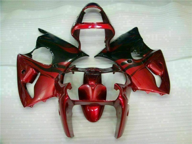 ZX6R 00-02 Verkleidungen - Rot Schwarz ZX6R 00-02 Verkleidungen - Rot Schwarz