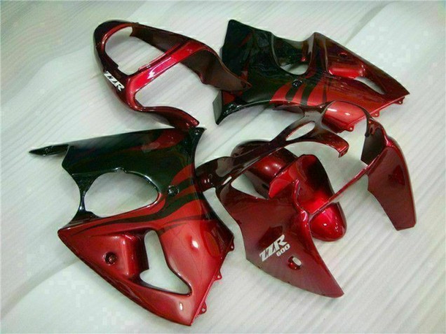ZX6R 00-02 Verkleidungen - Rot Schwarz ZX6R 00-02 Verkleidungen - Rot Schwarz