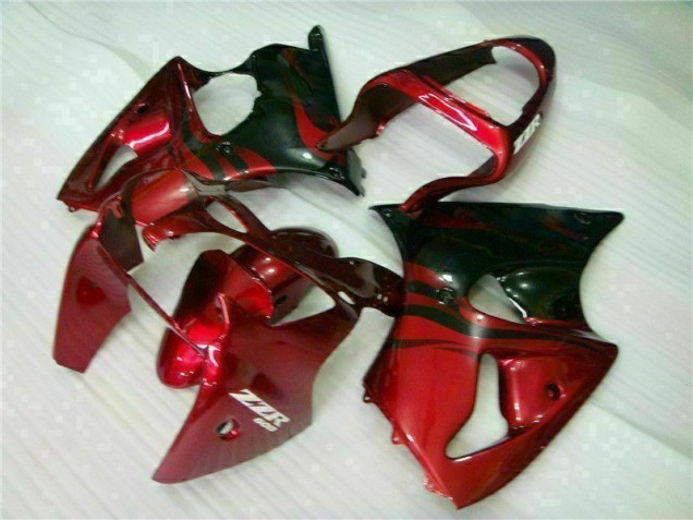ZX6R 00-02 Verkleidungen - Rot Schwarz ZX6R 00-02 Verkleidungen - Rot Schwarz