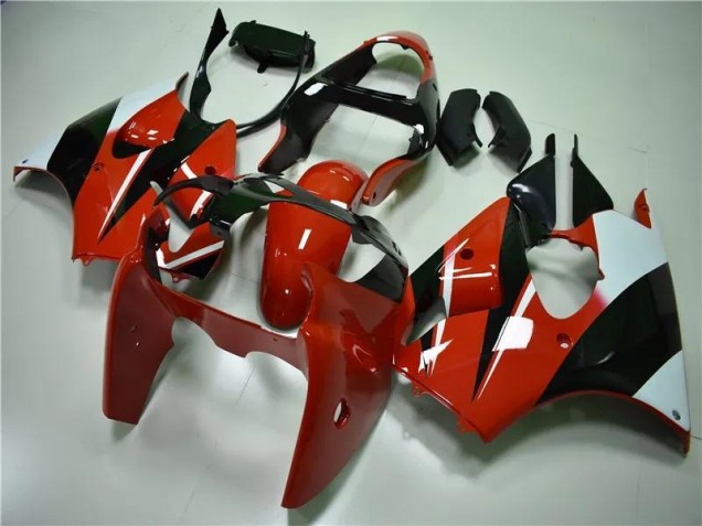 ZX6R 00-02 Verkleidungen - Rot Schwarz Weiß ZX6R 00-02 Verkleidungen - Rot Schwarz Weiß