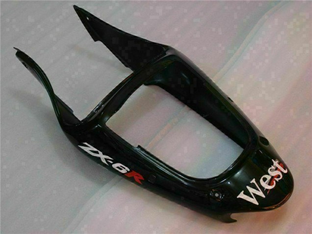 ZX6R 00-02 Verkleidungen - Schwarzer West Ninja ZX6R 00-02 Verkleidungen - Schwarzer West Ninja