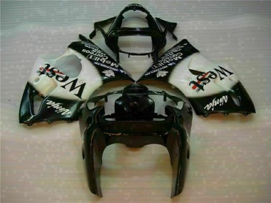 ZX6R 00-02 Verkleidungen - Schwarzer West Ninja