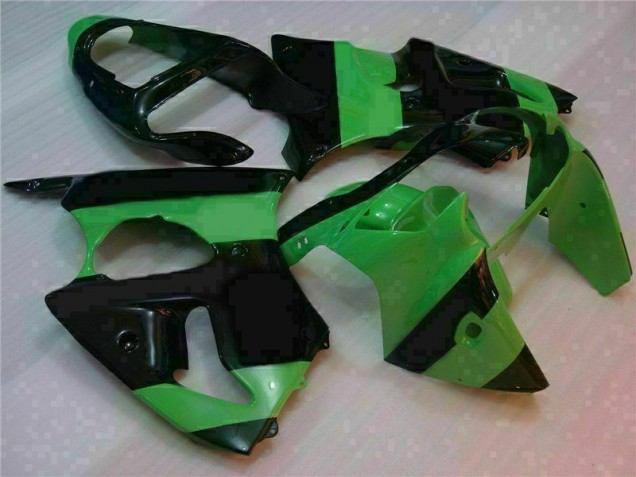 ZX6R 00-02 VollVerkleidungen & Plastik - Grün Schwarz ZX6R 00-02 VollVerkleidungen & Plastik - Grün Schwarz