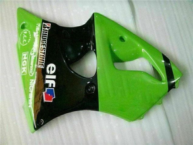 ZX6R 00-02 Vollverkleidung - Grün Schwarz ZX6R 00-02 Vollverkleidung - Grün Schwarz