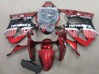 ZX6R 00-02 Vollverkleidung - Rot