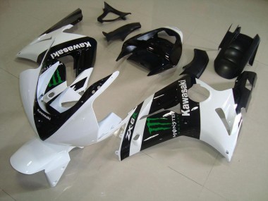 ZX6R 03-04 Verkleidung - Weiß Monster
