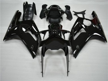 ZX6R 03-04 Verkleidungen - Glänzend Schwarz