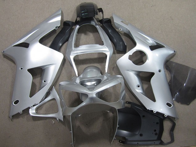ZX6R 03-04 Verkleidungen - Silber ZX6R 03-04 Verkleidungen - Silber