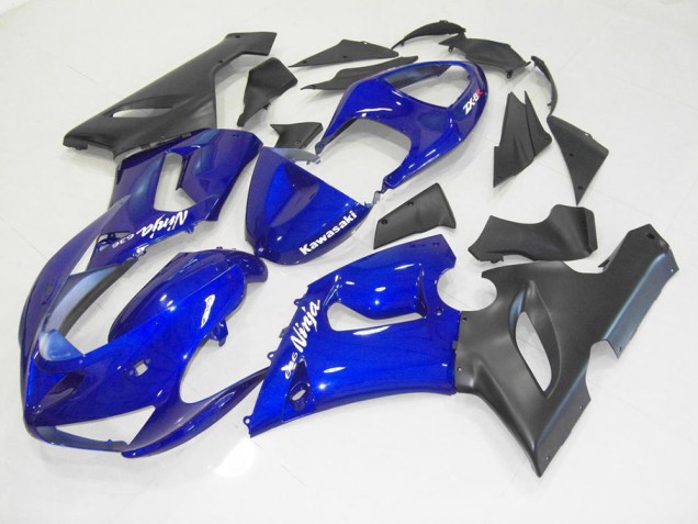 ZX6R 05-06 Verkleidung - Blau Schwarz ZX6R 05-06 Verkleidung - Blau Schwarz