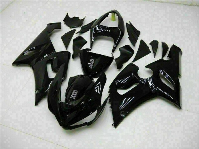 ZX6R 05-06 Verkleidung - Glänzend Schwarz ZX6R 05-06 Verkleidung - Glänzend Schwarz