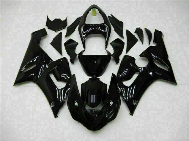 ZX6R 05-06 Verkleidung - Glänzend Schwarz ZX6R 05-06 Verkleidung - Glänzend Schwarz