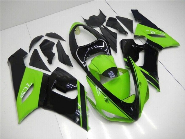 ZX6R 05-06 Verkleidung - Grün Schwarz ZX6R 05-06 Verkleidung - Grün Schwarz