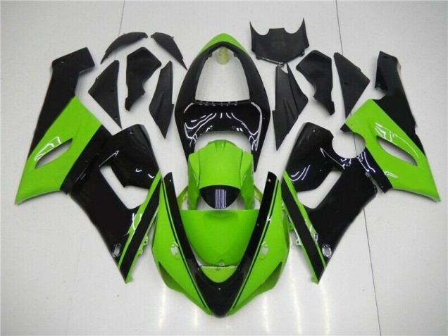 ZX6R 05-06 Verkleidung - Grün Schwarz ZX6R 05-06 Verkleidung - Grün Schwarz