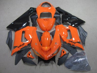 ZX6R 05-06 Verkleidung - Orange Schwarz Ninja