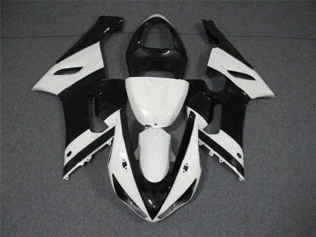 ZX6R 05-06 Verkleidung - Schwarz Weiß ZX6R 05-06 Verkleidung - Schwarz Weiß