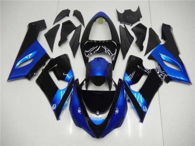 ZX6R 05-06 Verkleidungen - Blau Schwarz ZX6R 05-06 Verkleidungen - Blau Schwarz