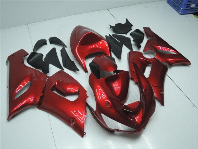 ZX6R 05-06 Verkleidungen - Candy Rot ZX6R 05-06 Verkleidungen - Candy Rot