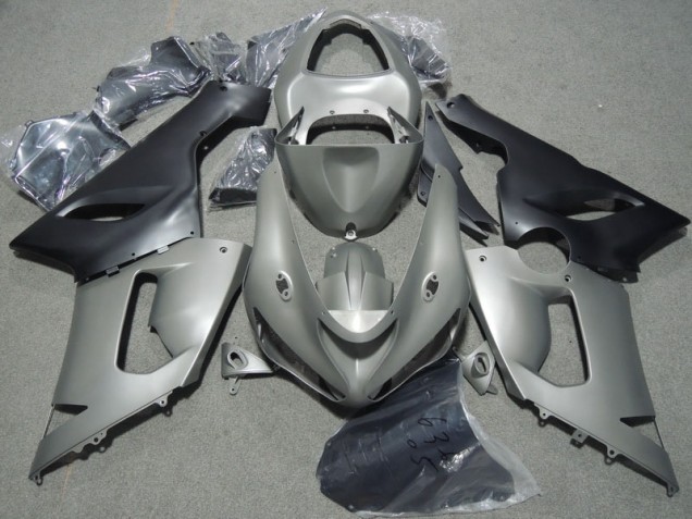 ZX6R 05-06 Verkleidungen - Grau Schwarz ZX6R 05-06 Verkleidungen - Grau Schwarz