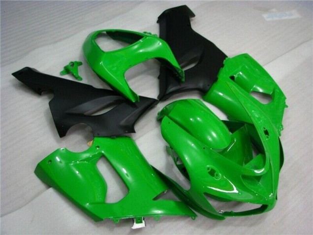 ZX6R 05-06 Verkleidungen - Grün Matt schwarz ZX6R 05-06 Verkleidungen - Grün Matt schwarz