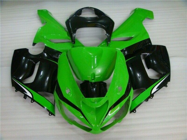 ZX6R 05-06 Verkleidungen - Grün Weiß Schwarz ZX6R 05-06 Verkleidungen - Grün Weiß Schwarz