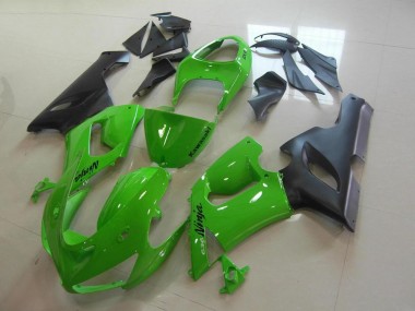 ZX6R 05-06 Verkleidungen Komplett Sets - Grün