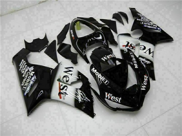 ZX6R 05-06 Verkleidungen Komplett Sets - Schwarz ZX6R 05-06 Verkleidungen Komplett Sets - Schwarz