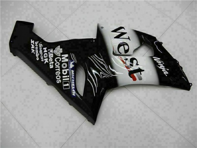 ZX6R 05-06 Verkleidungen Komplett Sets - Schwarz ZX6R 05-06 Verkleidungen Komplett Sets - Schwarz