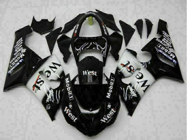ZX6R 05-06 Verkleidungen Komplett Sets - Schwarz ZX6R 05-06 Verkleidungen Komplett Sets - Schwarz