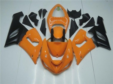 ZX6R 05-06 Verkleidungen - Orange Schwarz