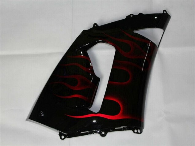 ZX6R 05-06 Verkleidungen - Rot Schwarz ZX6R 05-06 Verkleidungen - Rot Schwarz