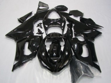 ZX6R 05-06 Verkleidungen - Schwarz