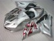 ZX6R 05-06 Verkleidungen - Silber Rot Flammen ZX6R 05-06 Verkleidungen - Silber Rot Flammen