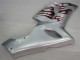 ZX6R 05-06 Verkleidungen - Silber Rot Flammen ZX6R 05-06 Verkleidungen - Silber Rot Flammen