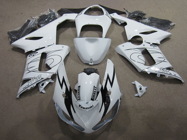 ZX6R 05-06 Verkleidungen - Weiß Ninja 636 ZX6R 05-06 Verkleidungen - Weiß Ninja 636