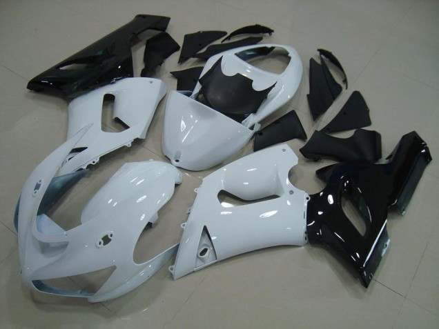 ZX6R 05-06 Verkleidungen - Weiß Schwarz ZX6R 05-06 Verkleidungen - Weiß Schwarz