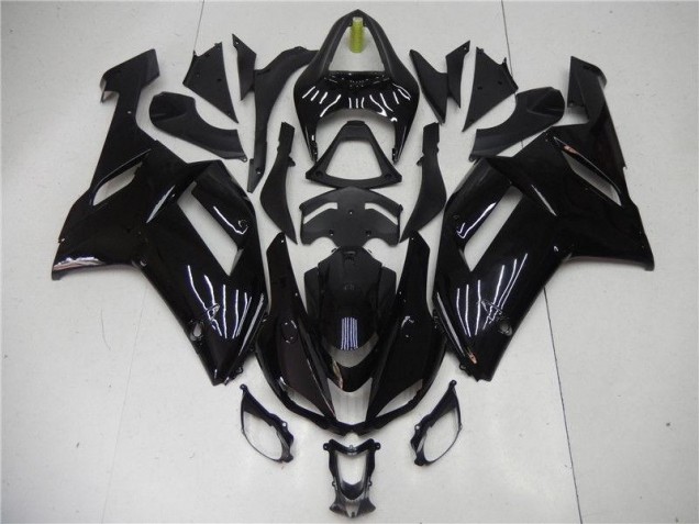 ZX6R 07-08 Verkleidung - Glänzend Schwarz ZX6R 07-08 Verkleidung - Glänzend Schwarz