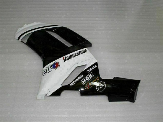ZX6R 07-08 Verkleidung - Schwarz Weiß ZX6R 07-08 Verkleidung - Schwarz Weiß