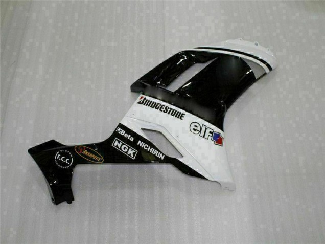ZX6R 07-08 Verkleidung - Schwarz Weiß ZX6R 07-08 Verkleidung - Schwarz Weiß