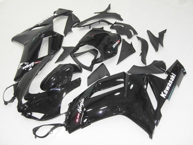 ZX6R 07-08 Verkleidungen - Glänzend Schwarz ZX6R 07-08 Verkleidungen - Glänzend Schwarz