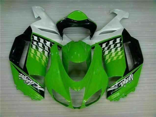 ZX6R 07-08 Verkleidungen - Grüner Weißer Ninja ZX6R 07-08 Verkleidungen - Grüner Weißer Ninja