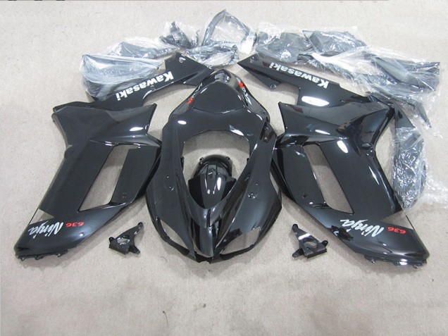 ZX6R 07-08 Verkleidungen - Schwarzer Ninja 636 ZX6R 07-08 Verkleidungen - Schwarzer Ninja 636