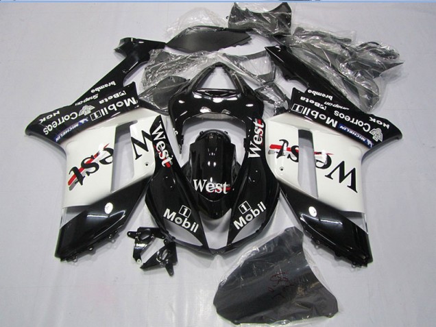 ZX6R 07-08 Verkleidungen - Schwarzer West Mobil ZX6R 07-08 Verkleidungen - Schwarzer West Mobil