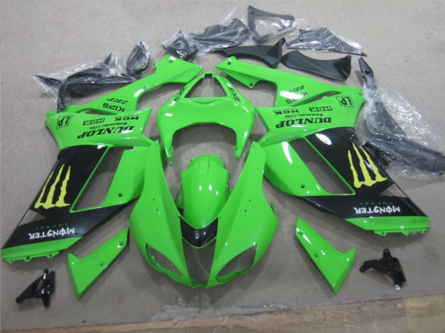 ZX6R 07-08 Verkleidungen - Weiß Blau Ninja ZX6R 07-08 Verkleidungen - Weiß Blau Ninja