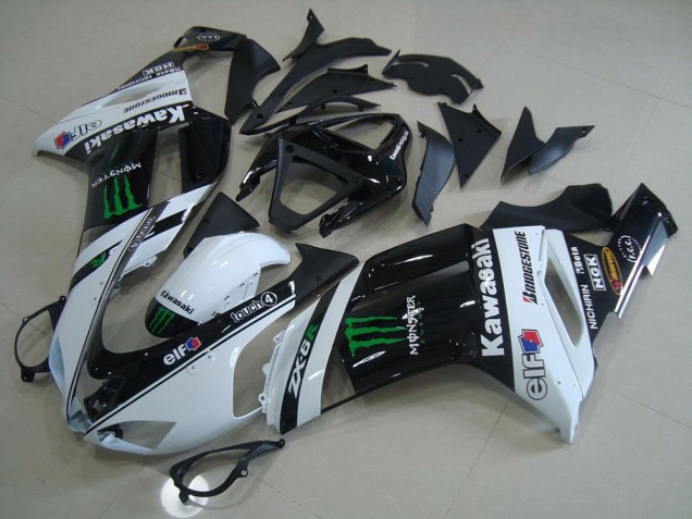 ZX6R 07-08 Verkleidungen - Weiß Monster ZX6R 07-08 Verkleidungen - Weiß Monster