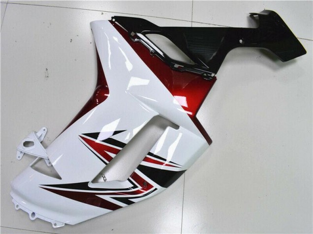 ZX6R 07-08 Verkleidungen - Weiß Schwarz Rot ZX6R 07-08 Verkleidungen - Weiß Schwarz Rot