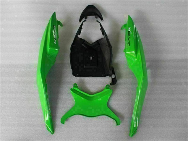 ZX6R 09-12 Verkleidung - Grün Schwarz ZX6R 09-12 Verkleidung - Grün Schwarz