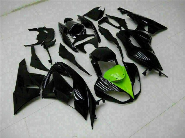 ZX6R 09-12 Verkleidung - Schwarz Grün ZX6R 09-12 Verkleidung - Schwarz Grün