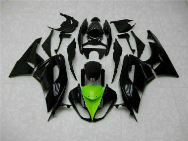 ZX6R 09-12 Verkleidung - Schwarz Grün