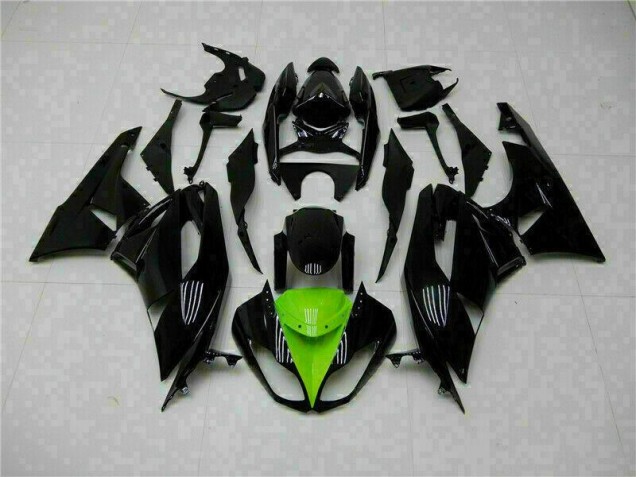 ZX6R 09-12 Verkleidung - Schwarz Grün ZX6R 09-12 Verkleidung - Schwarz Grün