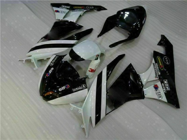 ZX6R 09-12 Verkleidung - Schwarz Weiß 3M Touch4 ZX6R 09-12 Verkleidung - Schwarz Weiß 3M Touch4
